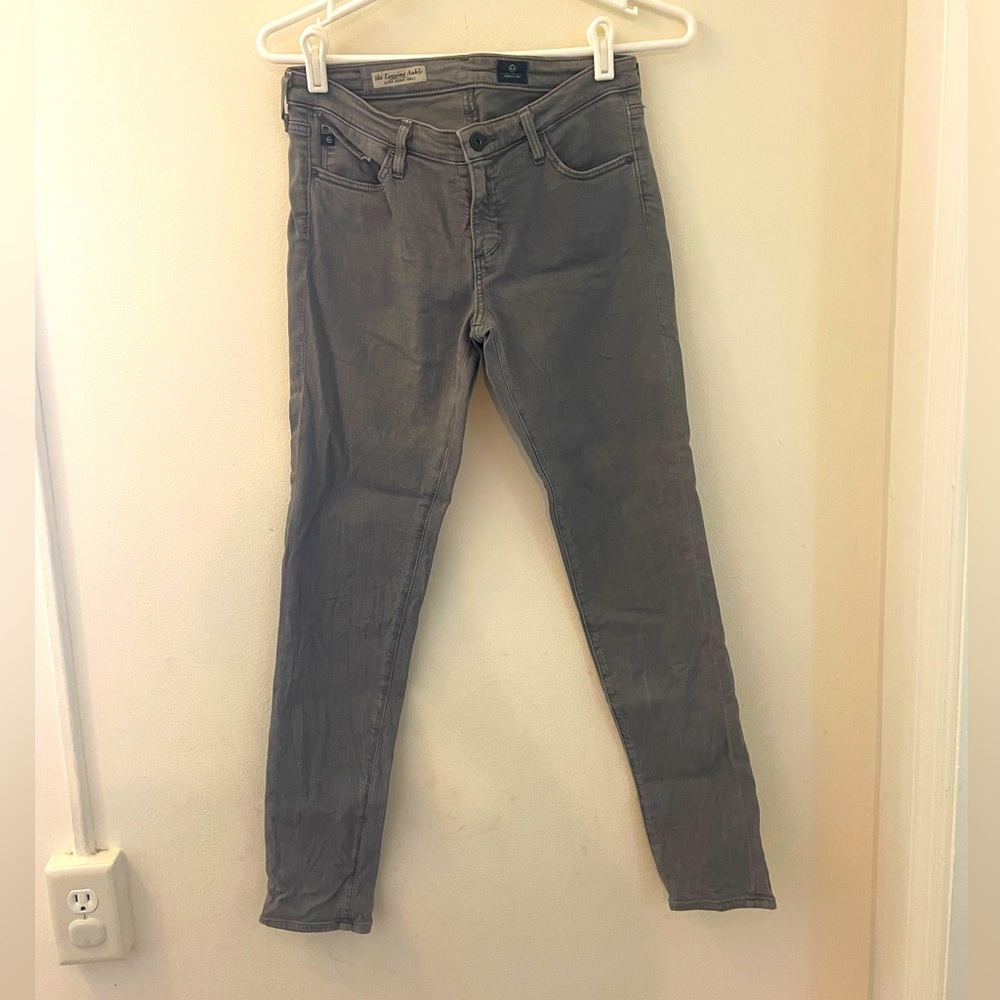 AG the Leggings Ankle jeans in gray
